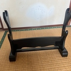 竹刀　刀　置き　釣竿置き　