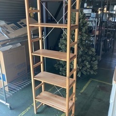 ● 無印良品、パイン材、ユニットシェルフ、棚、