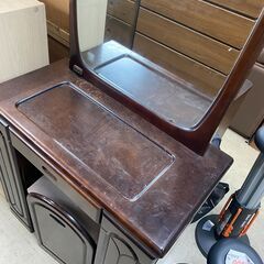 リサイクルショップどりーむ荒田店No.128　鏡台　イス付き！レトロ調家具！！の画像