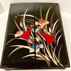 紫峰 観音開き 文箱 道具箱