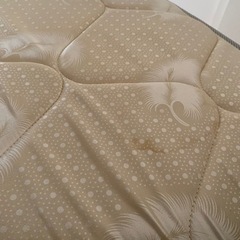 【ベッドフレーム付】ポケットコイルマットレス　セミダブル　の画像