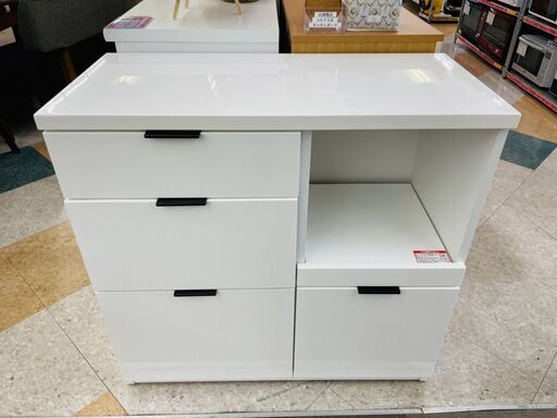 【送料込み/美品/ニトリ】キッチンボード/ホワイト 激安‼️美品 ホワイトカラー ニトリ キッチンボード🌟