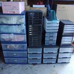 収納ケース　衣装ケース　収納ボックス　　小物入れ　引き出し付きの画像