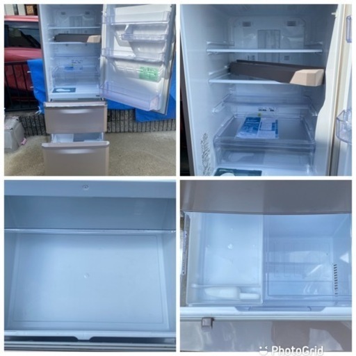 お薦め品‼️三菱3ドア冷蔵庫 370L 自動製氷搭載 2016年