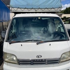 即戦力！低走行　ハイゼット　アルミバン　幌車