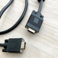 ★中古★ VGA端子ケーブル　1.8M ブラックの画像