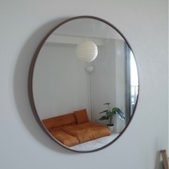 ミーティア(meetia)／ウォールラウンドミラー 壁掛けの画像