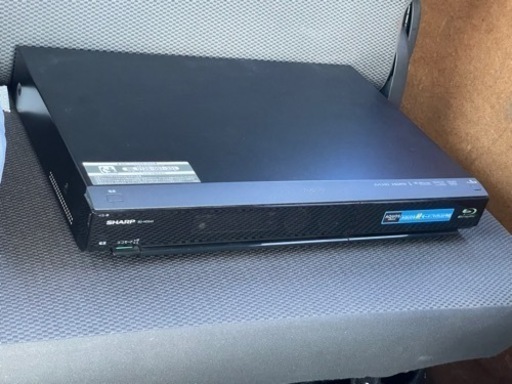 SHARP BD-HDS43 ブルーレイレコーダー  配線　付属品　リモコン　無し　動作o.k
