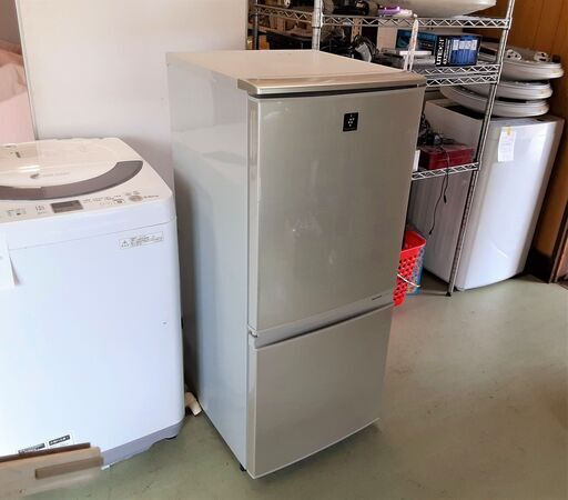 【商談中】シャープ ノンフロン冷凍冷蔵庫 137L 2013年製 SJ-PD14X　/DJ-1085 1F