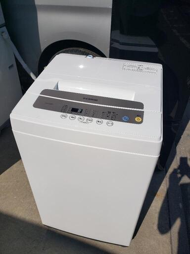 ☆美品☆ 2020年製 IRIS OHYAMA アイリスオーヤマ 5㎏ 全自動洗濯機 IAW-T502EN