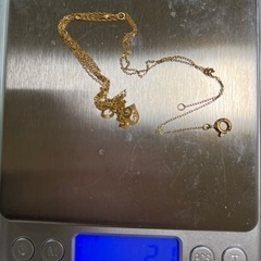 22kネックレス　刻印ありの画像