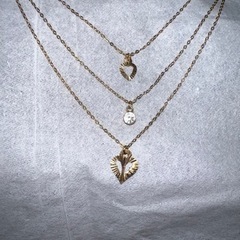 22kネックレス　刻印あり