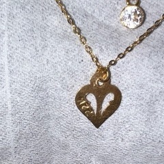 22kネックレス　刻印ありの画像