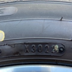 ほぼ新品タイヤ&アルミのセットの画像