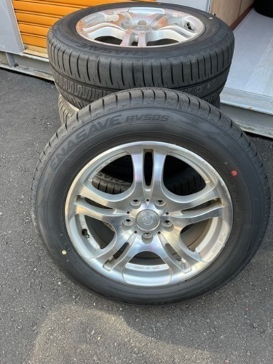 ほぼ新品タイヤ&アルミのセット