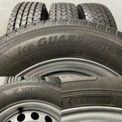 【YK ice GUARD iG91 155/80R14 88/86N LT】スタッドレス【トヨタ プロボックス 純正ホイール 14インチ 5J4HPCD100+39】バリ溝　(VTG537) クレジットカード QRコード決済可能