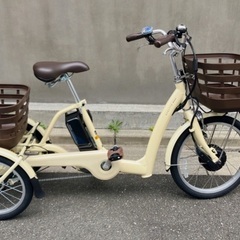 ☆ほぼ新品☆ ブリヂストン　電動アシスト三輪車　ラクットワゴン