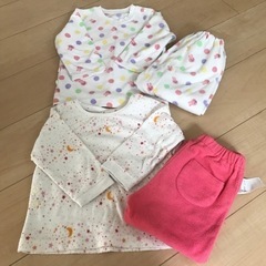 キッズ　パジャマ　2枚セット　女の子