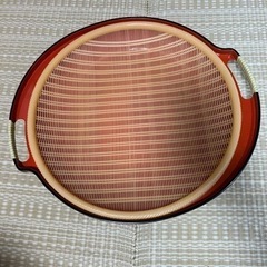 新品未使用 大きなザル 鯉柄☺️の画像