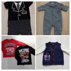 男の子　新生児〜110センチ　ベビー服　まとめ売りの画像