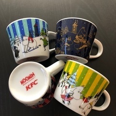 ムーミンマグカップ　4個セットの画像