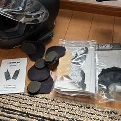 【お話中】SHOEI ヘルメット フルフェイス インカム付きの画像