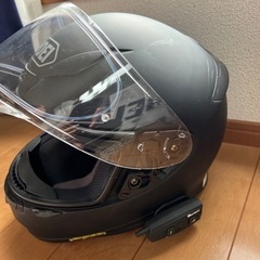 【お話中】SHOEI ヘルメット フルフェイス インカム付きの画像