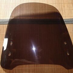 中古） 汎用　原付スクーター用ウインドスクリーン　スモーク