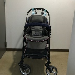 Apricaランフィ（AB型ベビーカー）トラッドネイビーの画像