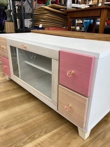 取りに来れる方限定！【中村敬木工】かわいいTVボードです！！