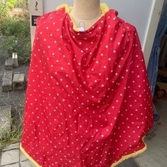 女子児童用　防寒着　ポンチョ