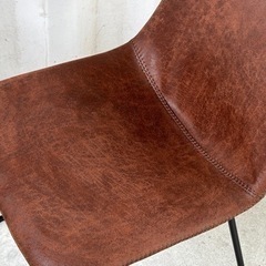 S1★美品◇レグルスチェア◇ヴィンテージスタイル◇合皮レザー◇サンコウの画像
