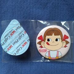 ペコちゃんバッジの画像