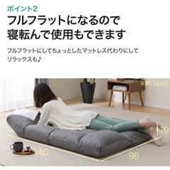 ニトリ カジュアルソファ/座椅子の画像