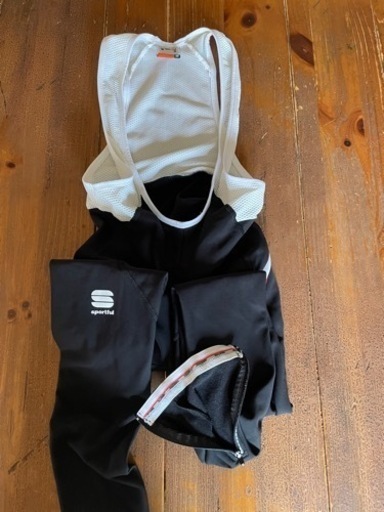 Sportful ビブタイツ　裏起毛　冬用　Sサイズ