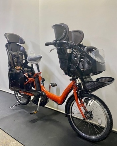 関東全域送料無料 保証付き 電動自転車　ブリヂストン　アンジェリーノ　20インチ 3人乗り 8.7ah パワフル