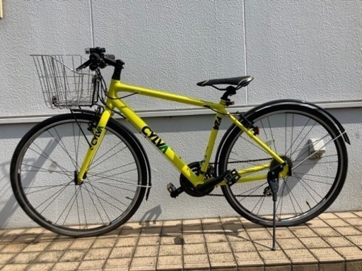 【中古品】BRIDGESTONE CYLVA F24 ブリヂストン シルバF24 24速 イエロー