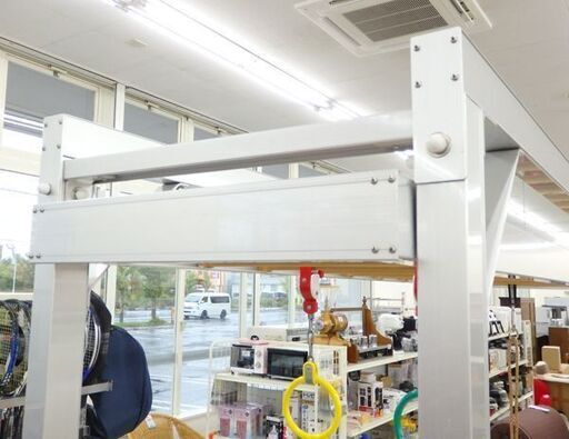 北海道 千歳市/恵庭市 asics/アシックス ブレキエーション(S) GGE001 うんてい 雲梯 室内用 吊り輪/ブランコ付 体育