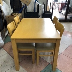 ?食卓テーブルセット(4人用)?