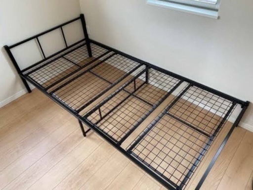 ニトリ 組み立てパイプシングルベッド