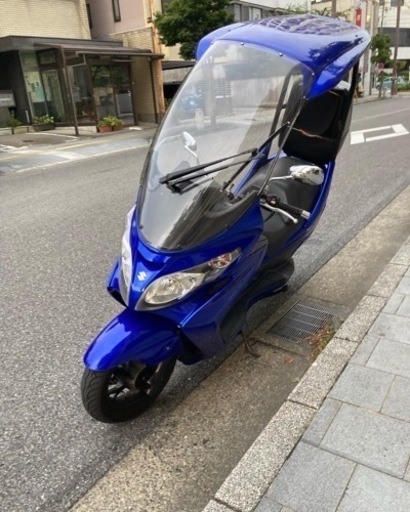 値下げー❗️スカイウェイブ250cc登録cj46 ゾロルーフ★屋根付き★全天候対応★
