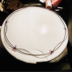 差し上げます🍀シーリングライト！少し割れていますが💦