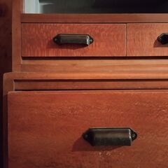 【取りに来て下さる方に】昭和 タンス レトロ 収納 アンティーク ビンテージの画像