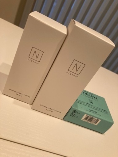 【未使用品】N organic化粧水、乳液(おまけ付き)