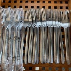 【まとめ割／バラ売り@¥200】IKEA ディナーフォーク12本