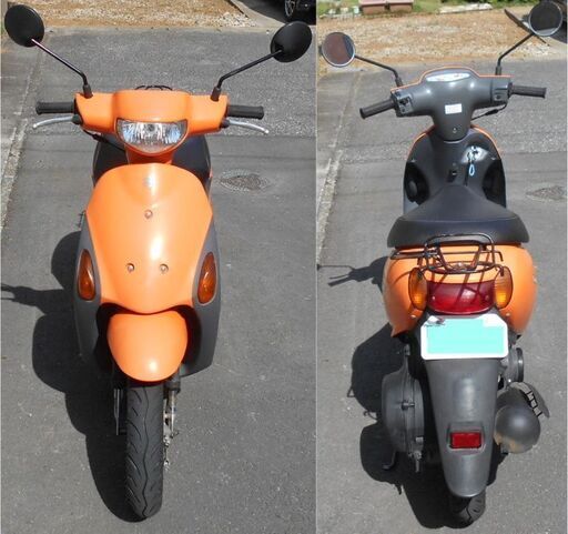 実働！ スズキ レッツ4 CA45A 2012モデル 限定カラー 12か月点検 タイヤ/オイル/プラグ交換済み