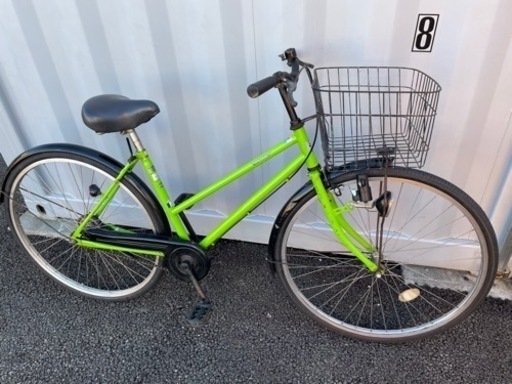 中古自転車  変速無 27インチ ノーマルライト 軽整備済み 安い 防犯登録 町田市 麻生区 神奈川 003ky