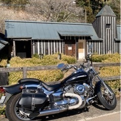 アメリカンバイク用サイドバック