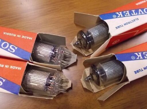 希少 SOVTEK EF86 真空管 4個セット 箱入り未使用 ロシア製 ソブテック ELECTRON TUBE 札幌市東区 新道東店