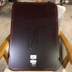 カリモク 角 壁掛けミラー 46×66cm 鏡の画像